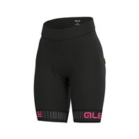 ALE' TRAGUARDO PANTALONCINO DONNA NERO-ROSA FLUO