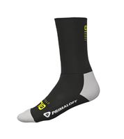 ALE' CALZINI THERMO PRIMALOFT H18 NERO GIALLO FLUO 