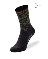 CALZA TERMICA BIOTEX MERINO CORTA TRASPIRANTE GIALLO