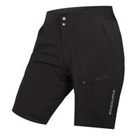 WOMEN'S HUMMVEE LITE SHORT WITH LINER BLACK