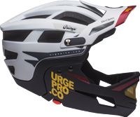 CASCO URGE GRINGO DE LA SIERRA WHITE/BLACK