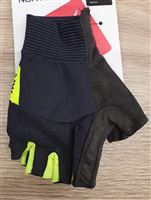 NORTHWAVE EXTREME SHORT FINGER GLOVE BLACK YELLOW FLUO