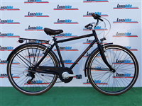 BICICLETTA DA CITTA SPEEDCROSS 28" EMOTION BIKE UOMO 6V. NERO