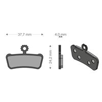 Pastiglie Freno Sinterizzate Avid Xo-Elixir 7 / 9 Trail - Sram Rsc-Rs-R-T-Guide Ultimate