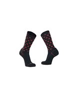 CALZINO NORTHWAVE CORE NERO/ROSSO