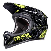 CASCO INTEGRALE O'NEAL BACKFLIP  ZOMBIE BLACK/NEON YELLOW