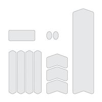 KIT ADESIVI PROTEZIONE TELAIO M OPACO TRASPARENTE MONO COLORE