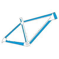 CHAMALEON SKIN PROTEZIONE TELAIO GENERICA MTB HARDTAIL LUCIDO