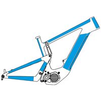 CHAMALEON SKIN PROTEZIONE TELAIO GENERICO E-MTB FULL LUCIDO