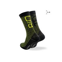 BIOTEX CALZA 3D FRESH NERO GIALLO FLUO 