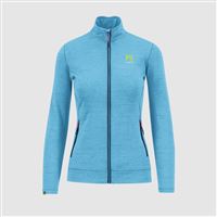 KARPOS MAGLIA POMEDES DONNA FLEECE BLU ATOLL