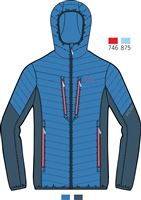 NORDSEN GIACCA CREVICE AZZURRO