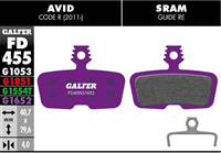 E-BIKE BRAKE PAD AVID CODE R (11-) AVID CODE R (11-) / SRAM CODE R, RSC, GUIDE RE