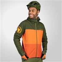 ENDURA GIACCA SINGLETRACK WATERPROOF JACKET II ORANGE