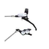 FRENO HOPE TECH4 V4 BRAIDED REAR BLACK/SILVER
