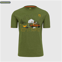 KARPOS GENZIANELLA T-SHIRT CEDAR GREEN