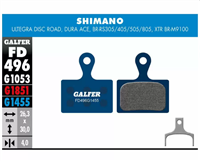 GALFER PASTICCHE PER ROAD RIDING SHIMANO ULTEGRA / XTR 203X2.00MM