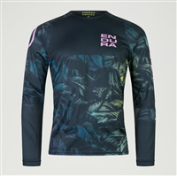 ENDURA MAGLIA TROPICAL L/S PRINT LTD - GREY