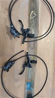 COMBO KIT FRENO XT DISCO ANT E POST BL-M8100 + BR-M8120 + TUBO
