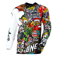ONEAL MAYHEM JERSEY CRANK BLACK MULTI
