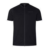 MAGLIA MANICA CORTA ENDURA LOOP ZIPPED BLACK