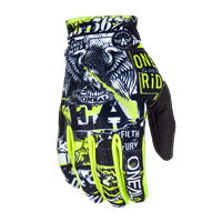 GUANTI ONEAL MATRIX ATTACK BLACK NEON YELLOW