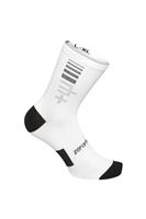 CALZINI RH+ LOGO SOCK 15 WHITE BLACK GREY