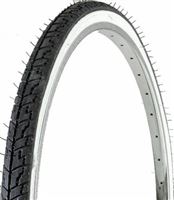 COPERTONE 24 X 1.3/8 URBAN - H459 TUBE TYPE - RIGIDO NERO/BIANCO