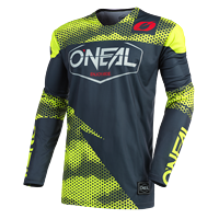 MAYHEM JERSEY COVERT CHARCOAL/NEON YELLOW 