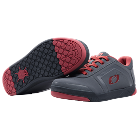 SCARPE O'NEAL PINNED FLAT PEDAL SHOE V.22 GRAY/RED