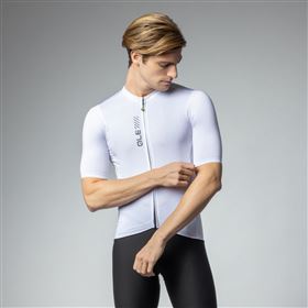 ALE' MAGLIA M/C PRAGMA COLOR BLOCK BIANCO