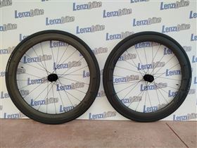 COPPIA RUOTE DISCO LNZ CARBONIO 50MM
