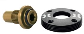 LEONARDI RACING LEFTY HUB CAP BLACK