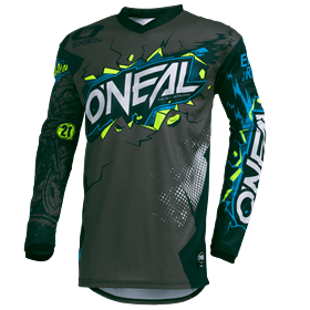  ELEMENT YOUTH JERSEY VILLAIN GRAY 