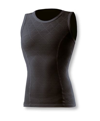 CANOTTA SECOND SKIN DONNA NERA