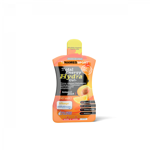 NAMED TOTAL ENERGY HYDRA GEL LEMON & PEACH - 50ML