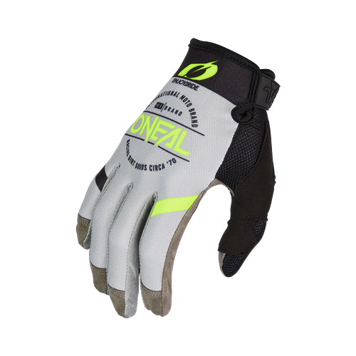 GUANTI ONEAL MAYHEM GLOVE BRAND V.23 GREY/BLACK 