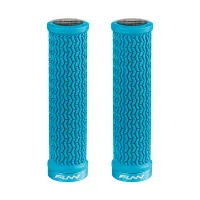 MANOPOLE DA MTB  HOLESHOT 31MM CON COLLARINO IN ALLUMINIO AZZURRO