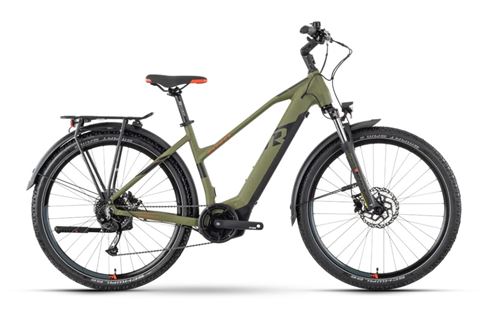 E-BIKE TREKKING RAYMON CROSSRAY E 5.0 LADY 27.5 500wh ARMOR/BLACK/RED MATT