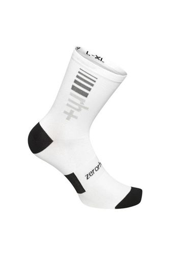 CALZINI RH+ LOGO SOCK 15 WHITE BLACK GREY